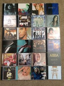 Various CDs for sale
