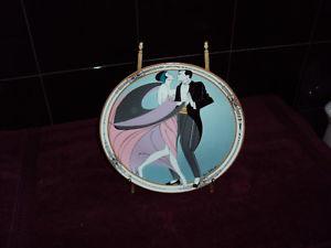 W.S. George Collector Plate "the Tango Dancers"