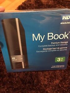 WD My Book 3TB External Hardrive