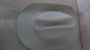 WHITE STETSON SMITHBUILT LADIES HAT FROM CALGARY, SIZE 6