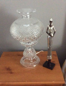 Waterford crystal lamps