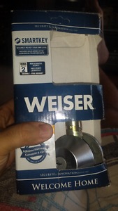Weiser smart key dead bolt