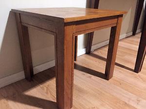 Wood Side Table/ Nightstand