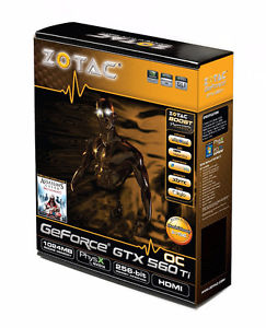 ZOTAC GTX 560TI (SELLS FOR $PLTXS) SELLING FOR