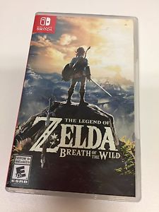 Zelda Breath of the Wild Switch