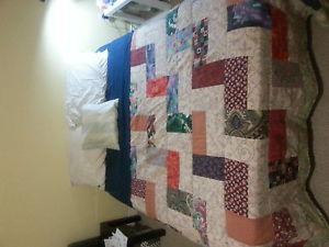 double mattress and box spring for sale