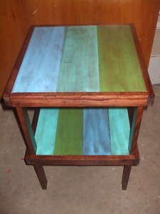 homemade table
