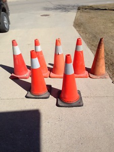 large construction cones