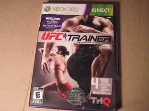 xbox 360 game: UFC trainer. E. $12