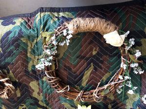 13 in wreath, wedding, anniversary,home decor