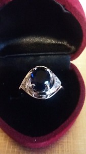 14kt, Sapphire Ring