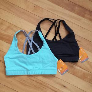 2 sports bras - new with tags