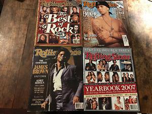 4 rolling stone magazines