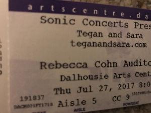 4 tegan and Sara tickets July  Rebecca Cohn