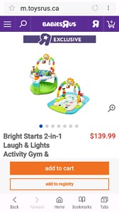 Activty mat/exersaucer