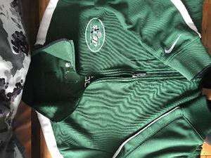 Authentic Nike- NY Jets zip up jacket