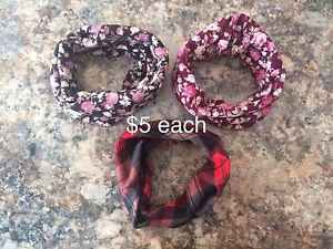 Baby infinity scarves