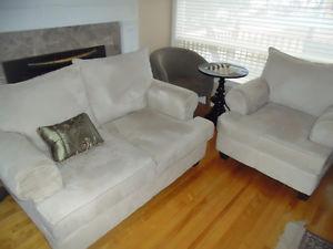 Beautiful Love Seat and Chair