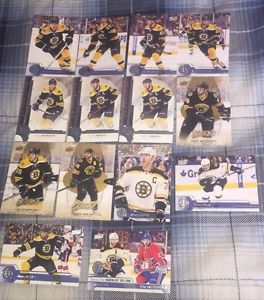  Boston Bruins Hockey Cards - Some Doubles