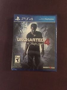Brand new Uncharted 4 game for PS4 / PlayStation 4