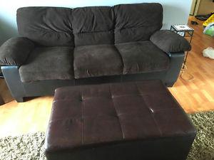 Couch And Ottoman For Sale