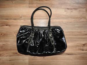 Dark green (almost black) look-a-like purse / handbag -
