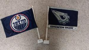 Edmonton Oilers Car Flags