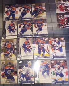  Edmonton Oilers Hockey Cards - 2 McDavid