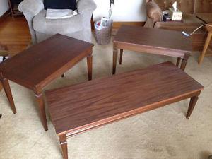 End Tables & Coffee Table