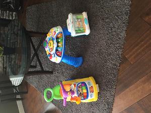 Excellent condition baby toys.