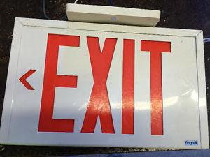 Exit signs for sale