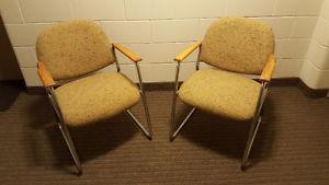 Fabric Side Chairs - VGC
