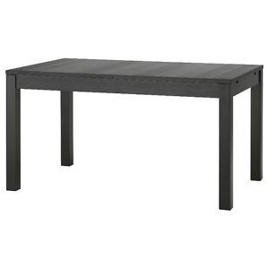 IKEA BJURSTA black-brown dining table