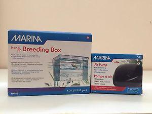 Marina breeding box & air pump