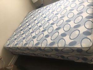 Mattress,boxspring and frame