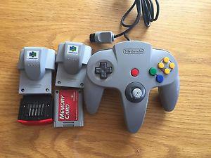 N64 controller and stuff
