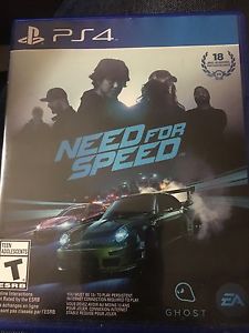 Need for speed ps4