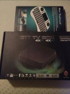 New Android box with keyboard
