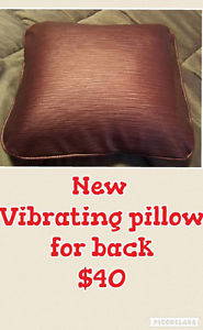New Vibrating back pillow