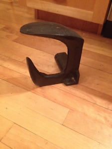 Old Vintage Cobbler's Cast Iron Shoe Horn