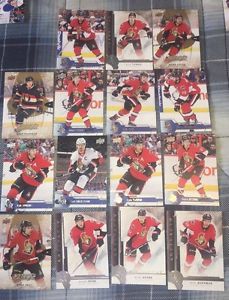  Ottawa Senators Hockey Cards - Some Doubles