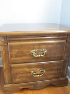 PRICE REDUCED/TWO DRAWER NIGHTSTANDS