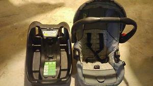 Rear facing car seat/base/stroller package