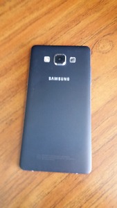 Samsung a cracked screen.