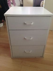 Small white dresser