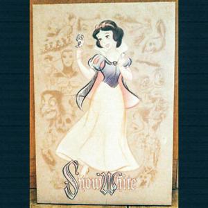 Snow White Art Print on Canvas