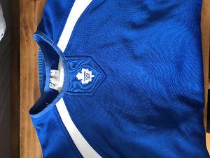 Toronto Maple Leafs thermal sweater.