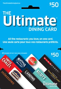 Ultimate Dining Gift Card