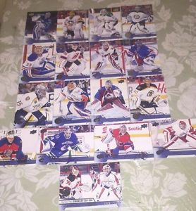 Upper Deck Series 1&2 Goalie Hockey Cards-All