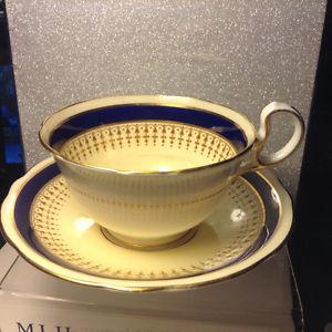 Vintage British Cup and Saucer Aynsley England